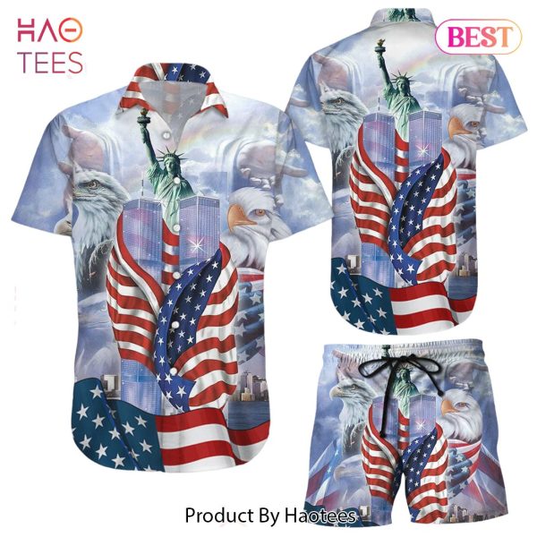 4th July Hawaiian Shirt United States Of America Independence Day Eagle Hawaii Shirt Patriotic Gifts