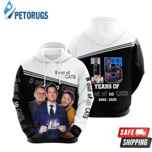 8 Out Of 10 Cats Does Countdown 3D Hoodie