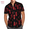 AC DC AOP Black Hawaiian Shirt