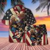 American Eagle Fly Flag Limited Hawaiian Shirt