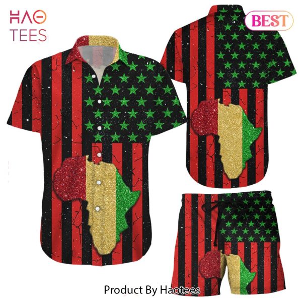 American Flag Hawaiian Shirt Juneteenth Black Lives Matter Day hawaii shirt Beach Gift Ideas