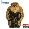 Anubis And Osiris 3D Hoodie