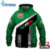 Aprilia Motorcycles Racing 3D Hoodie