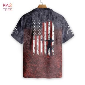 Archery USA Flag Hawaiian Shirt