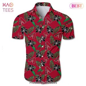 Arizona Diamondbacks Hawaiian Shirt Tropical flower gift for fans