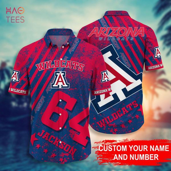 Arizona Wildcats Personalized Hawaiian Shirt