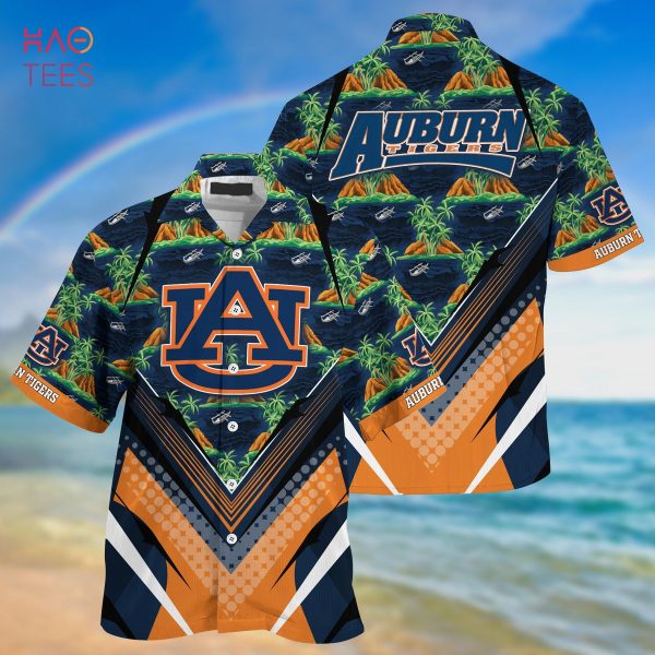 Auburn Tigers Summer Hawaiian Shirt And Shorts