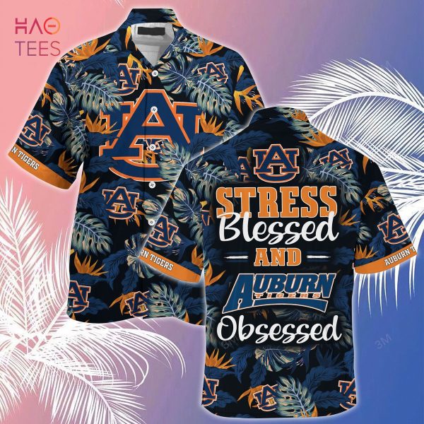 Auburn Tigers Summer Hawaiian Shirt And Shorts