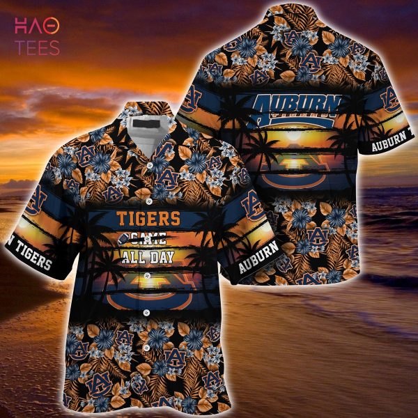 Auburn Tigers Summer Hawaiian Shirt