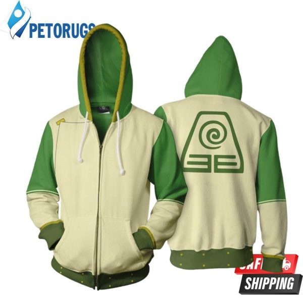 Avatar The Last Airbender Toph Cosplay 3D Hoodie