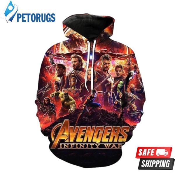 Avengers 3D Hoodie