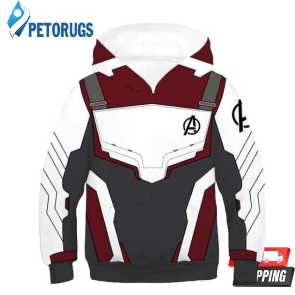 Avengers 4 Endgame Quantum Realm 3D Hoodie