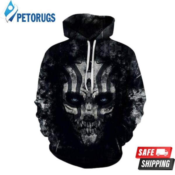 B4 Skull 3D Hoodie