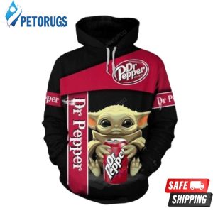 Baby Yoda Dr Pepper 3D Hoodie