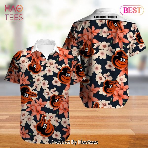 Baltimore Orioles Hawaiian Shirt flower summer gift for fans