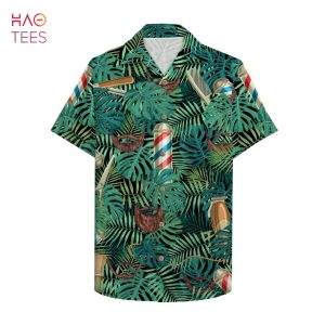 Barber Beard styles pattern Hawaiian Shirt