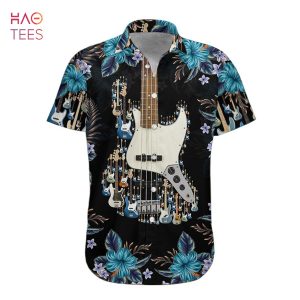 Bass Guitar Hawaii Shirt 3D Limited Edition