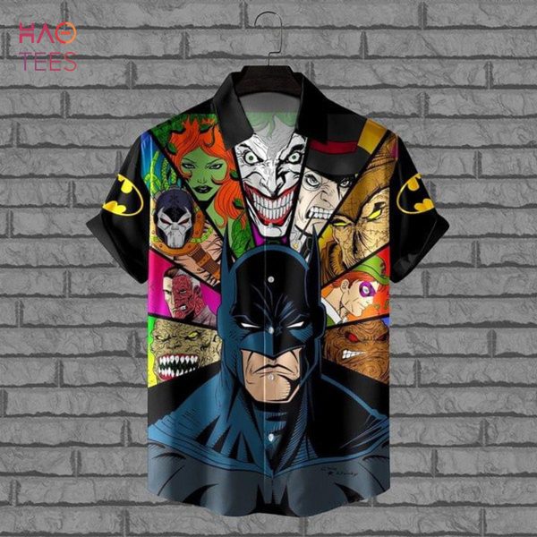 Batman Lovers Superhero Marvel Hawaiian Shirt