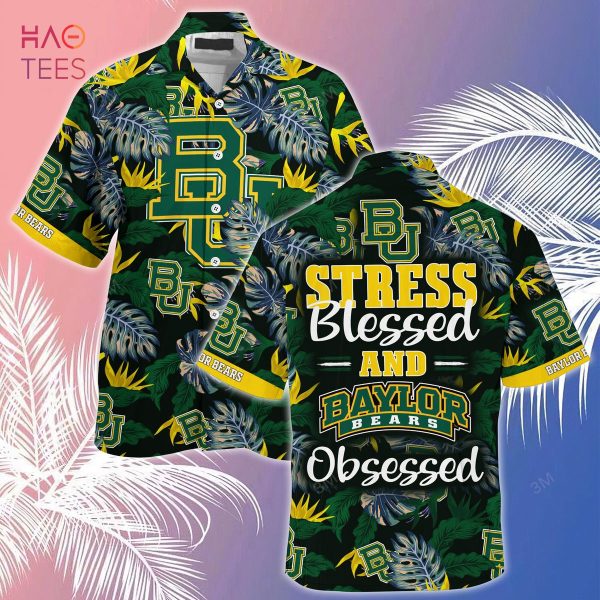 Baylor Bears  Summer Hawaiian Shirt And Shorts