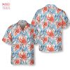 Beautiful Watercolor Octopus Seamless Pattern Hawaiian Shirt