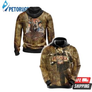 Bioshock Infinite New 1161 3D Hoodie