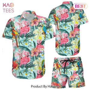 Bird Hawaiian Shirt Tropical Flamingo Hawaii Shirt Summer Holiday Gift Ideas