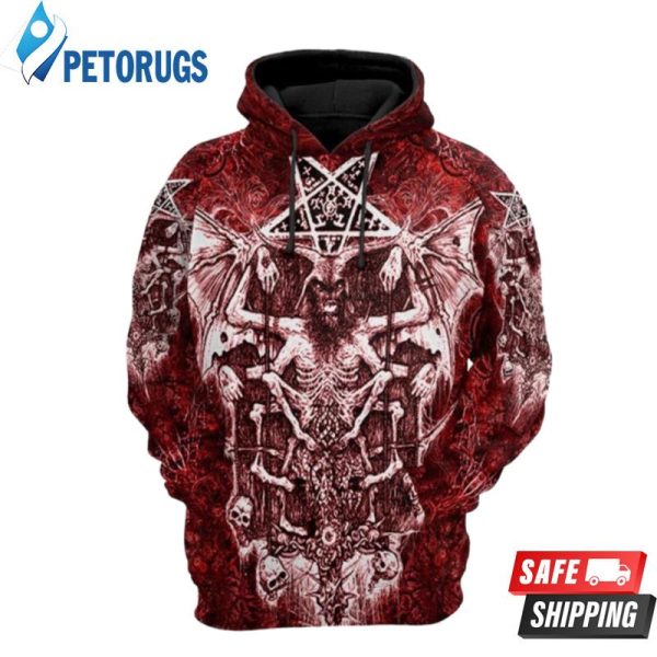 Blood Satan 3D Hoodie