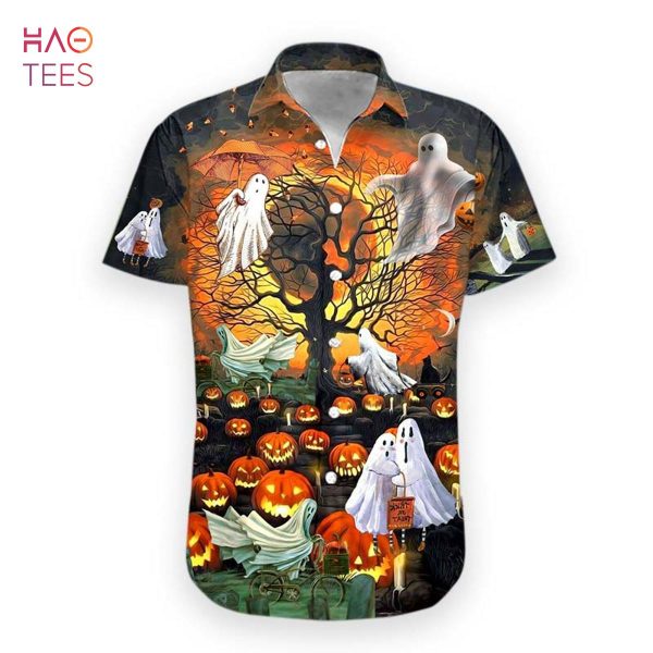 Boo Halloween Hawaii Shirt 3D Limited Edition