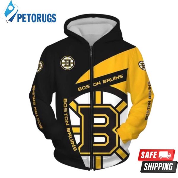 Boston Bruins 3D Hoodie