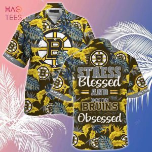 Boston Bruins NHL-Summer Hawaiian Shirt And Shorts