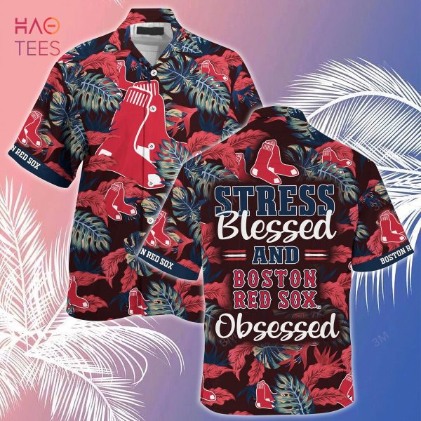 Boston Red Sox MLB-Summer Hawaiian Shirt And Shorts