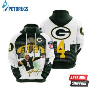 Brett Favre Green Bay Packers 3D Hoodie