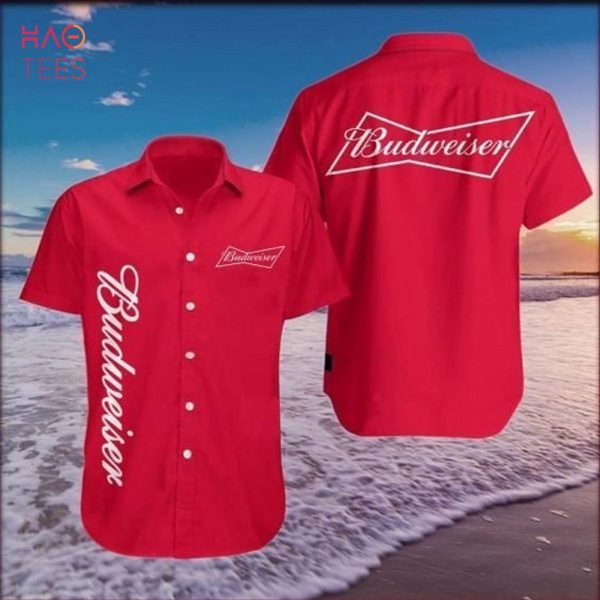 Budweiser All Over Print 3D Hawaiian Shirt