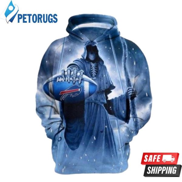 Buffalo Bills And Pered Custom Buffalo Bills Graphic 3D Hoodie