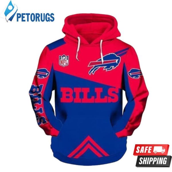 Buffalo Bills Football Graphic 3D Hoodie