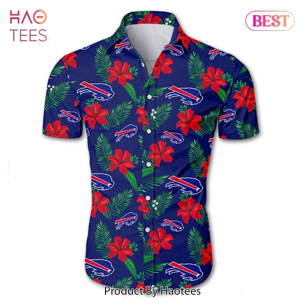 Buffalo Bills Hawaiian Shirt Tropical Flower summer