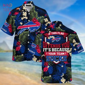 Buffalo Bills NFL-Summer Hawaiian Shirt And Shorts