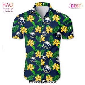 Buffalo Sabres Hawaiian shirt Tropical Flower summer