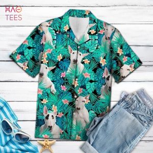 Bull Terrier Dog Summer Hawaiian Shirt