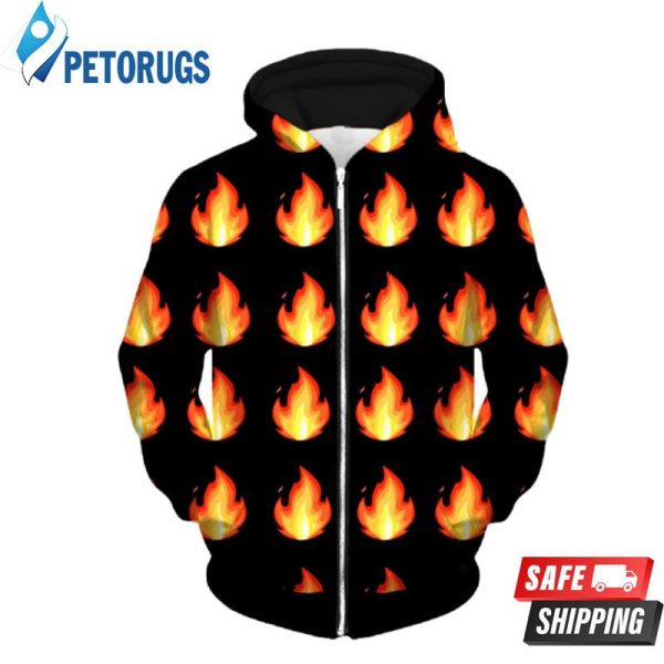 Burn Up 3D Hoodie