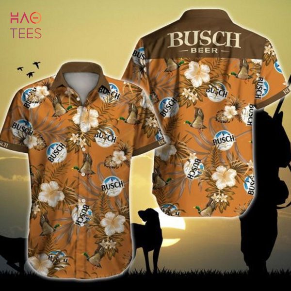 Busch Hunting Mallard Ii Hawaiian Shirt