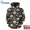 Camper Marshmallow Camping 3D Hoodie