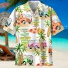 Camper Van and Beach Hawaiian Shirt