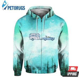 Camping Im A Simple Woman 3D Hoodie