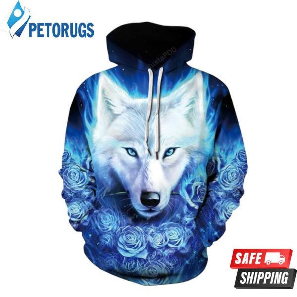 Canis Lupus Arctos 3D Hoodie