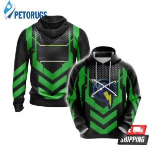 Captain Qwark Symbol 2223 3D Hoodie