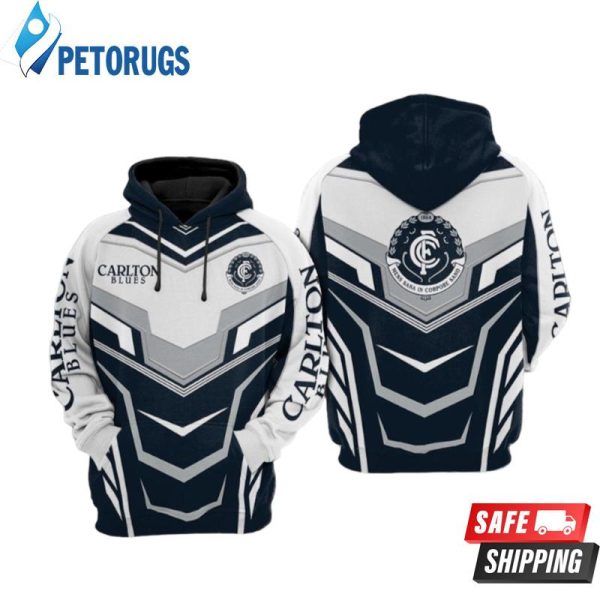 Carlton Blues Fashion 3D Hoodie