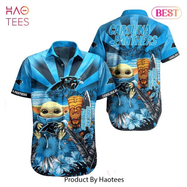 Carolina Panthers NFL Baby Yoda Hawaiian Shirt Style Summer Trending For Men Women