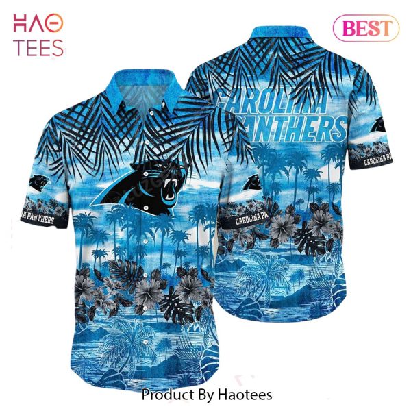 Carolina Panthers NFL Hawaiian Shirt Style Tropical Pattern Summer For Awesome Fans