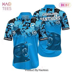 Carolina Panthers NFL Hawaiian Shirt Trends Summer Short Sleeve Button Down Shirt For Sports Fans